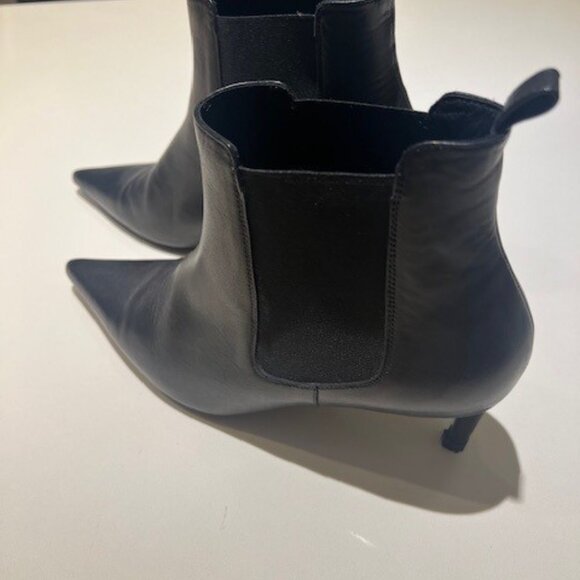 Anine Bing Black Stevie Boots - Size 38/8 - Picture 4 of 6